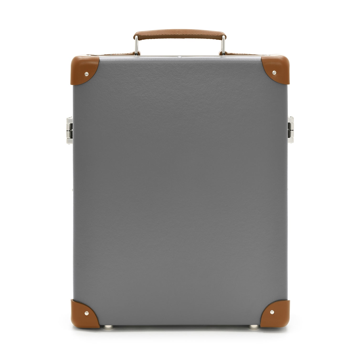 Centenary · 12-Slot Watch Case | Grey/Caramel - GLOBE-TROTTER