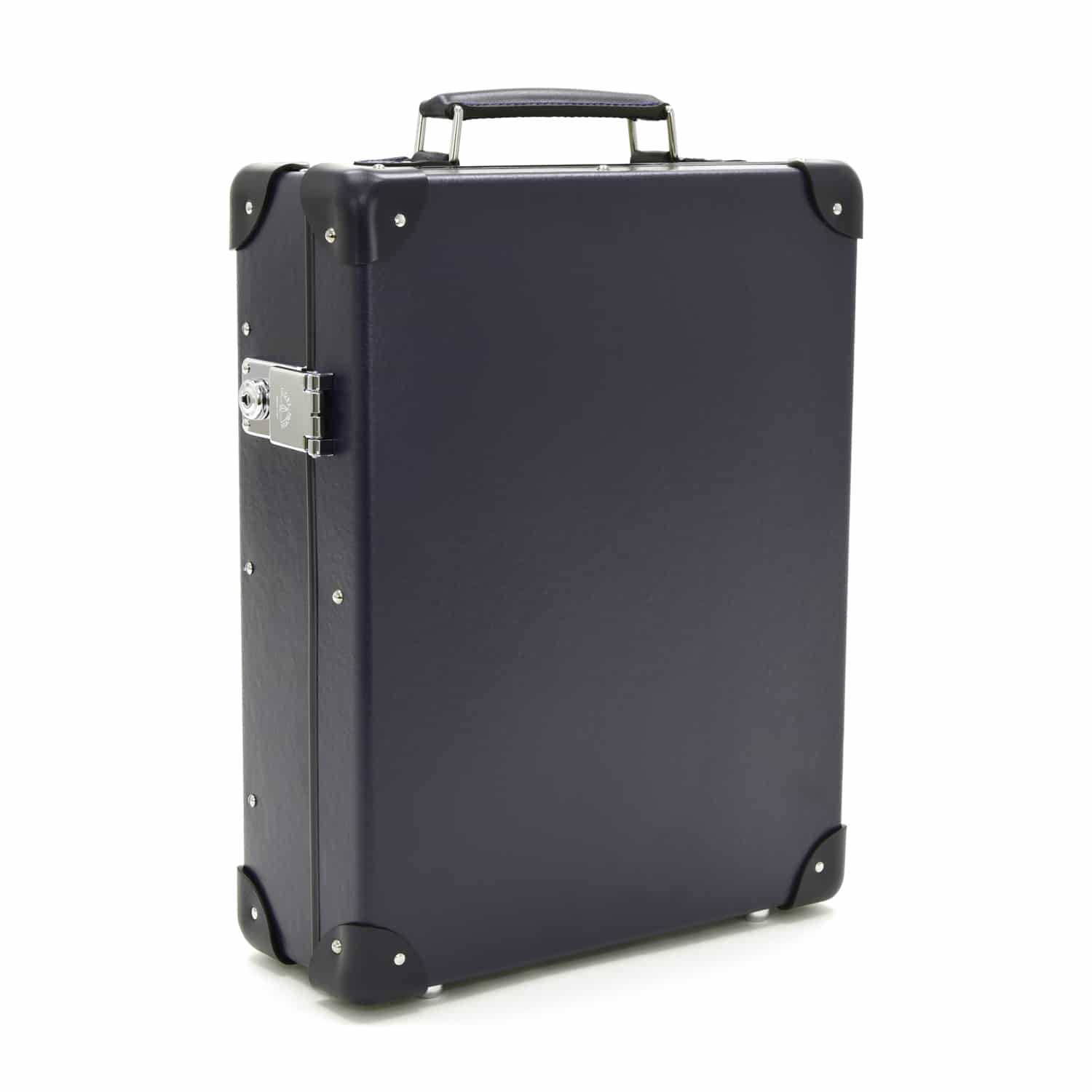 Centenary · 12-Slot Watch Case | Navy/Navy - GLOBE-TROTTER