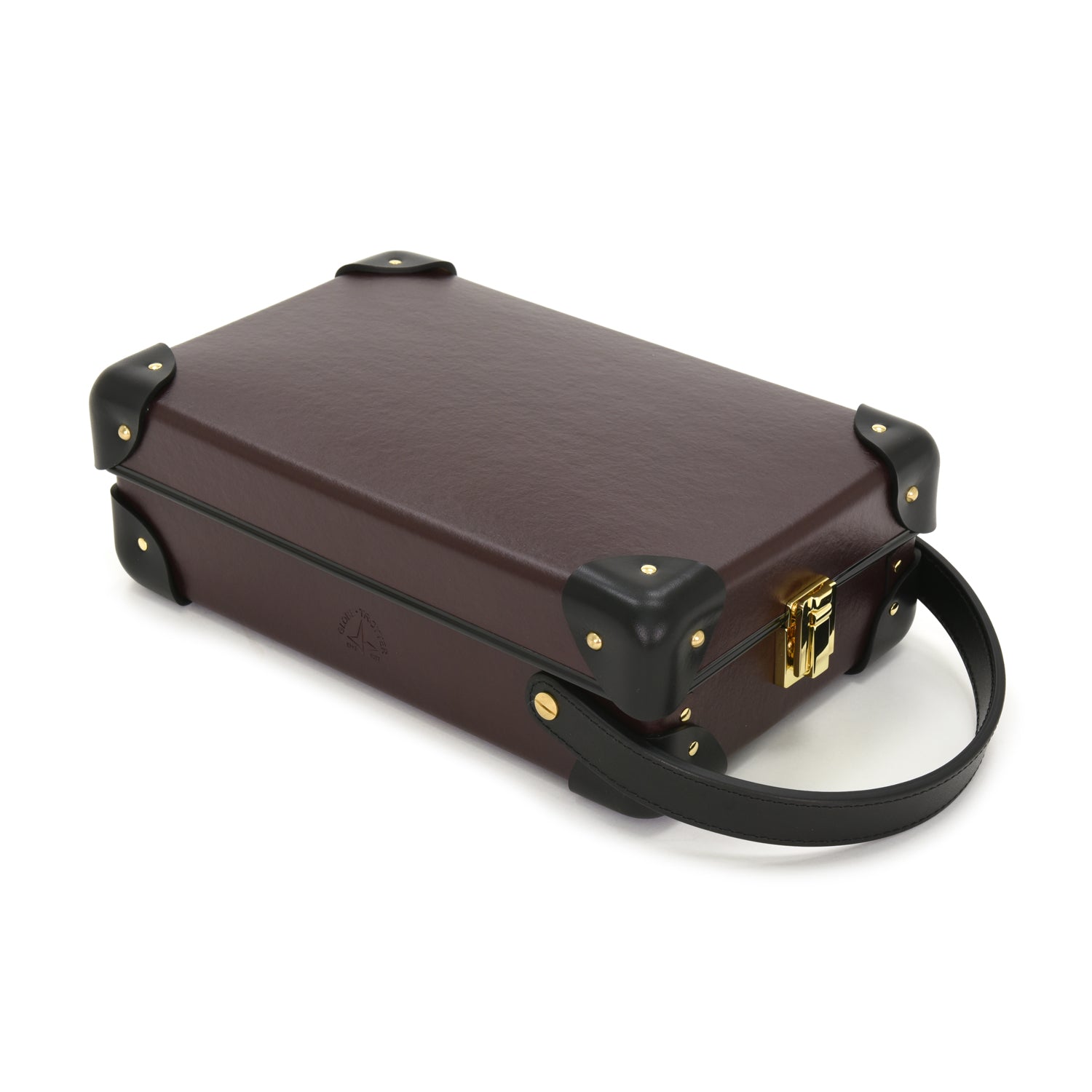 Centenary · 6-Slot Watch Case | Oxblood/Black - GLOBE-TROTTER