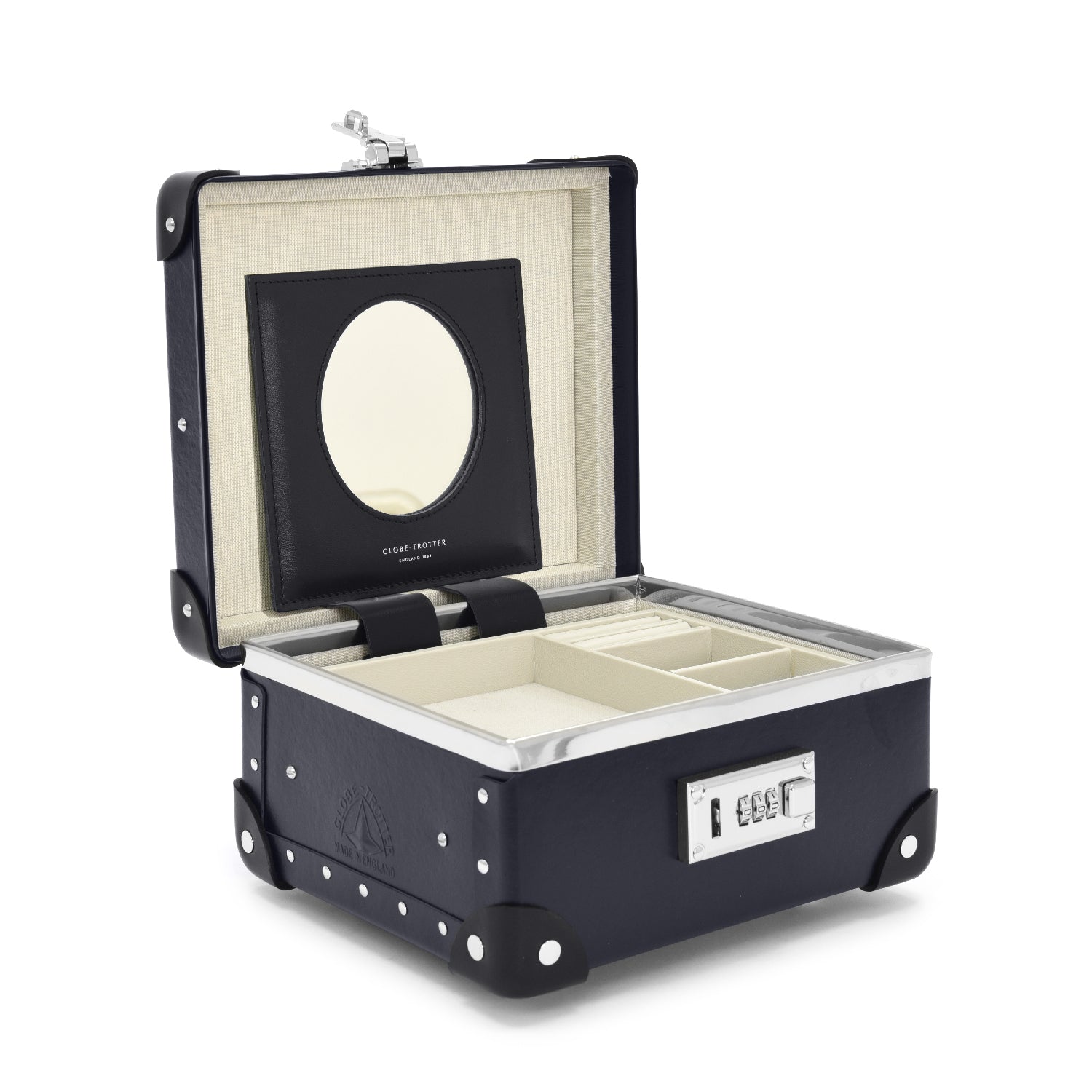 Centenary · Jewellery Case | Navy/Navy - GLOBE-TROTTER