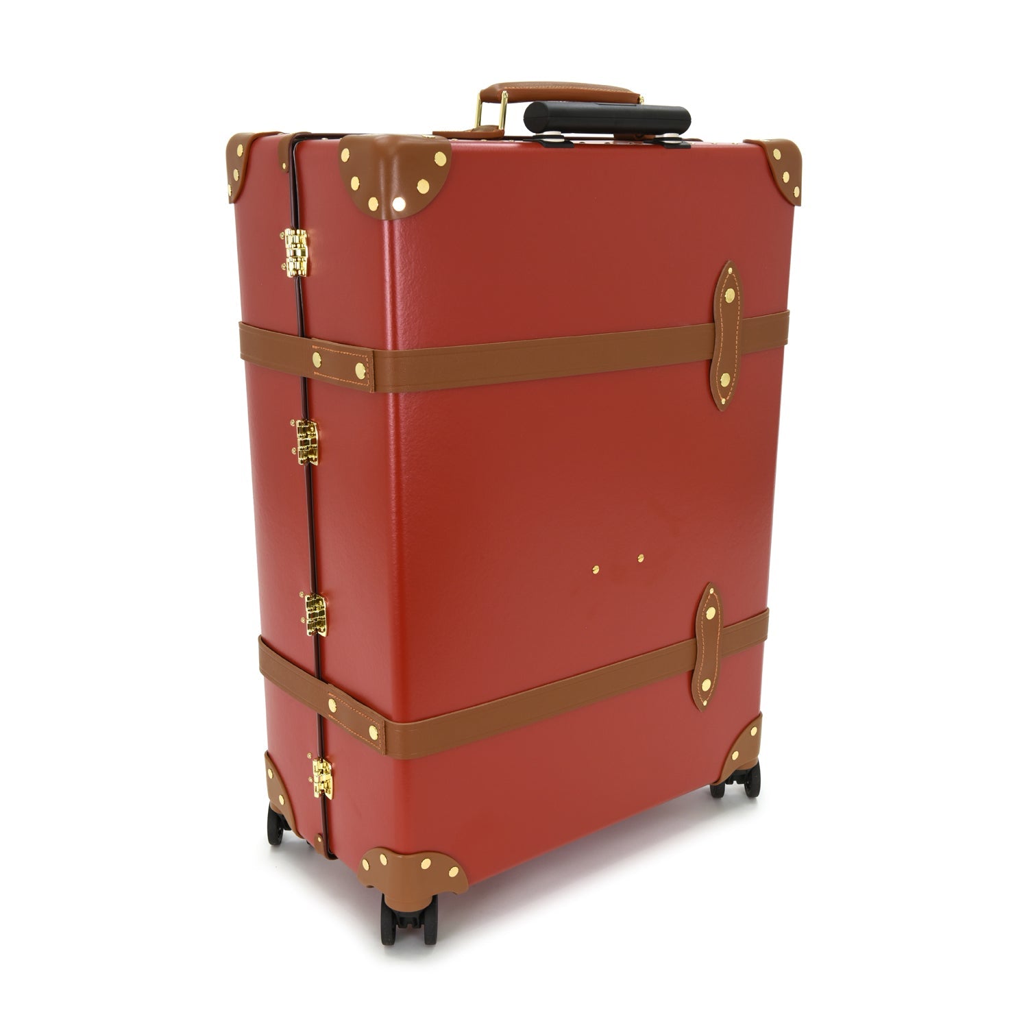 Centenary · Large Check-In - 4 Wheels | Red/Caramel - GLOBE-TROTTER