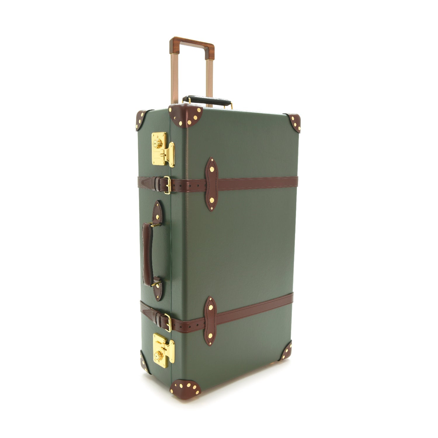 Centenary · Large Check-In | Green/Brown - GLOBE-TROTTER