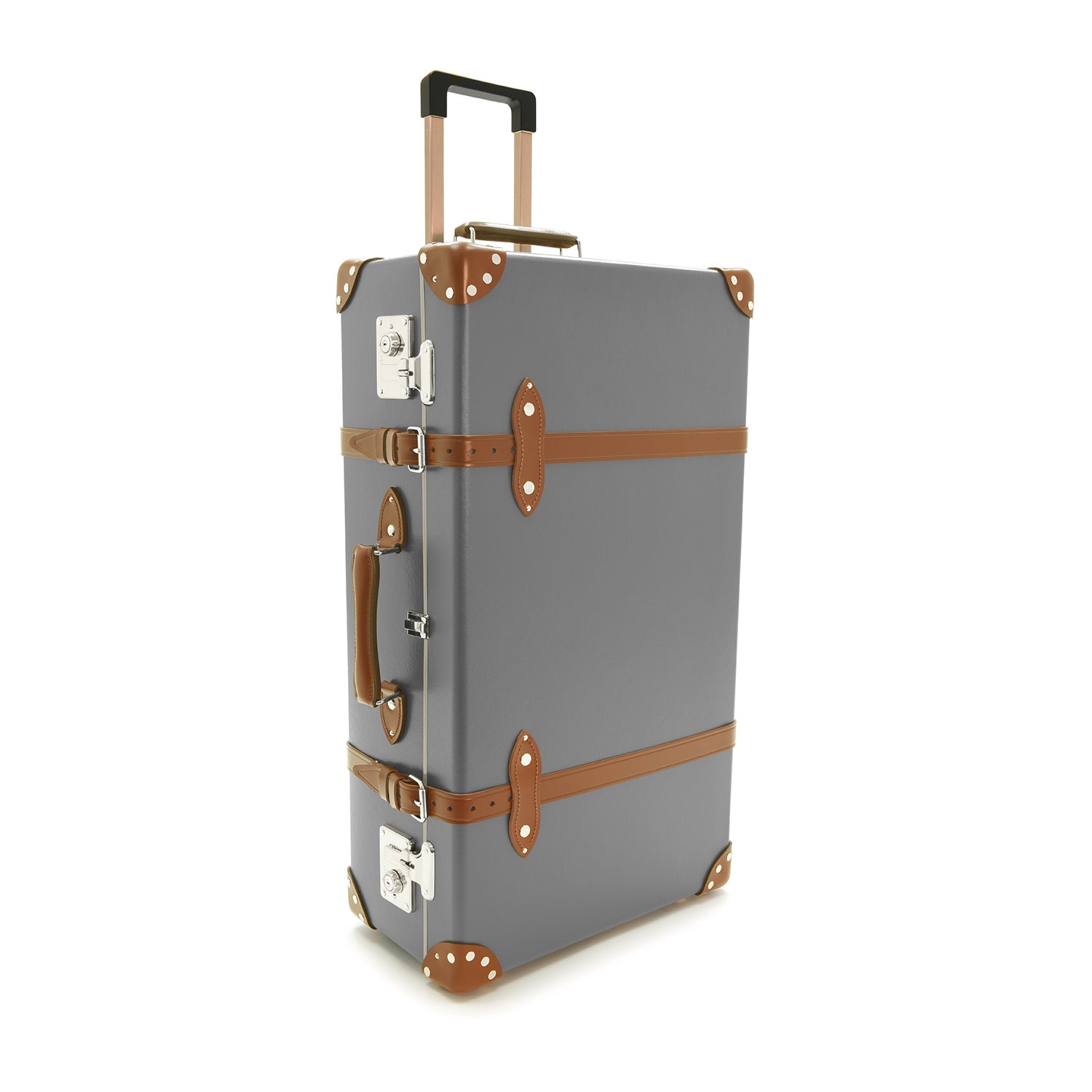 Centenary · Large Check-In | Grey/Caramel - GLOBE-TROTTER