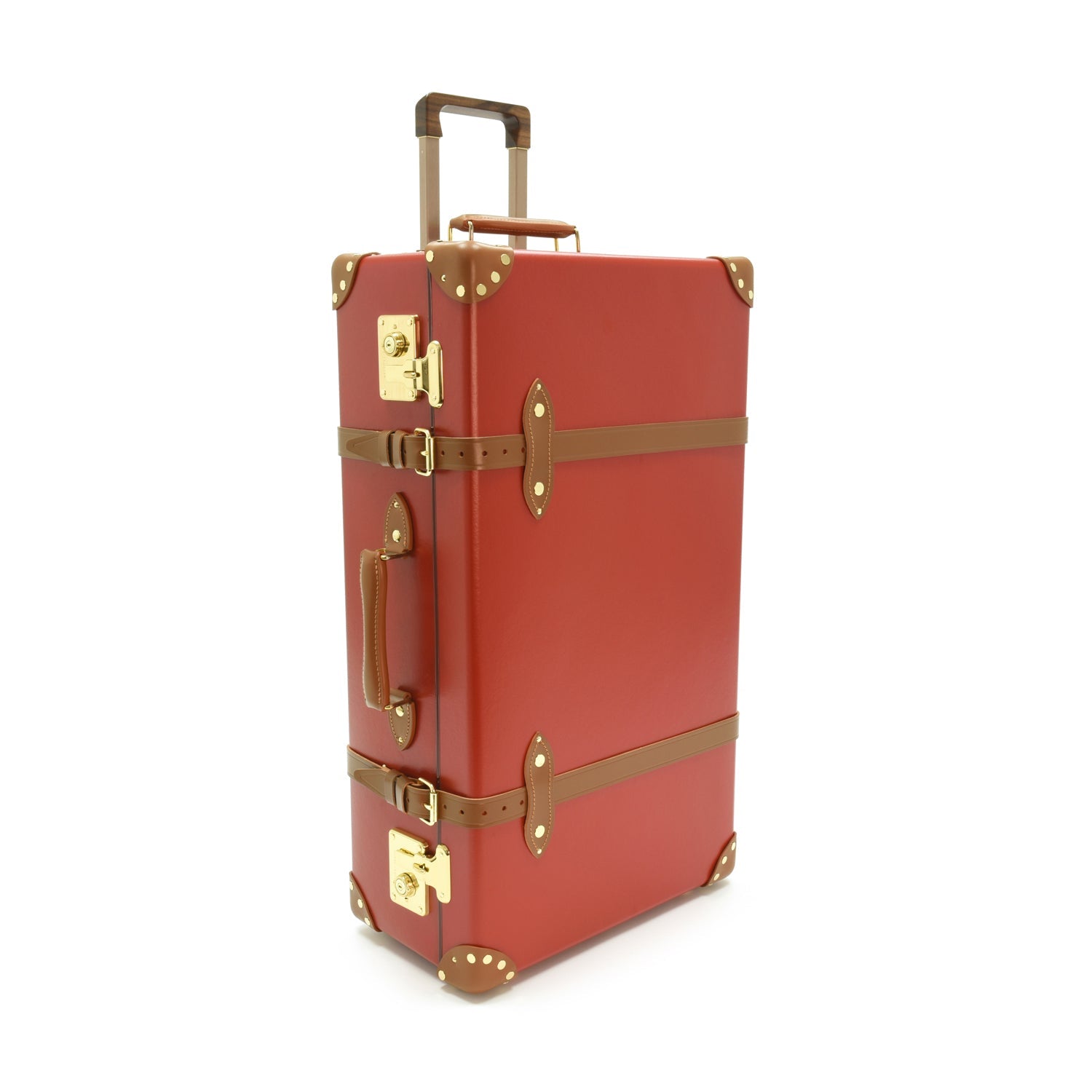 Centenary · Large Check-In | Red/Caramel - GLOBE-TROTTER