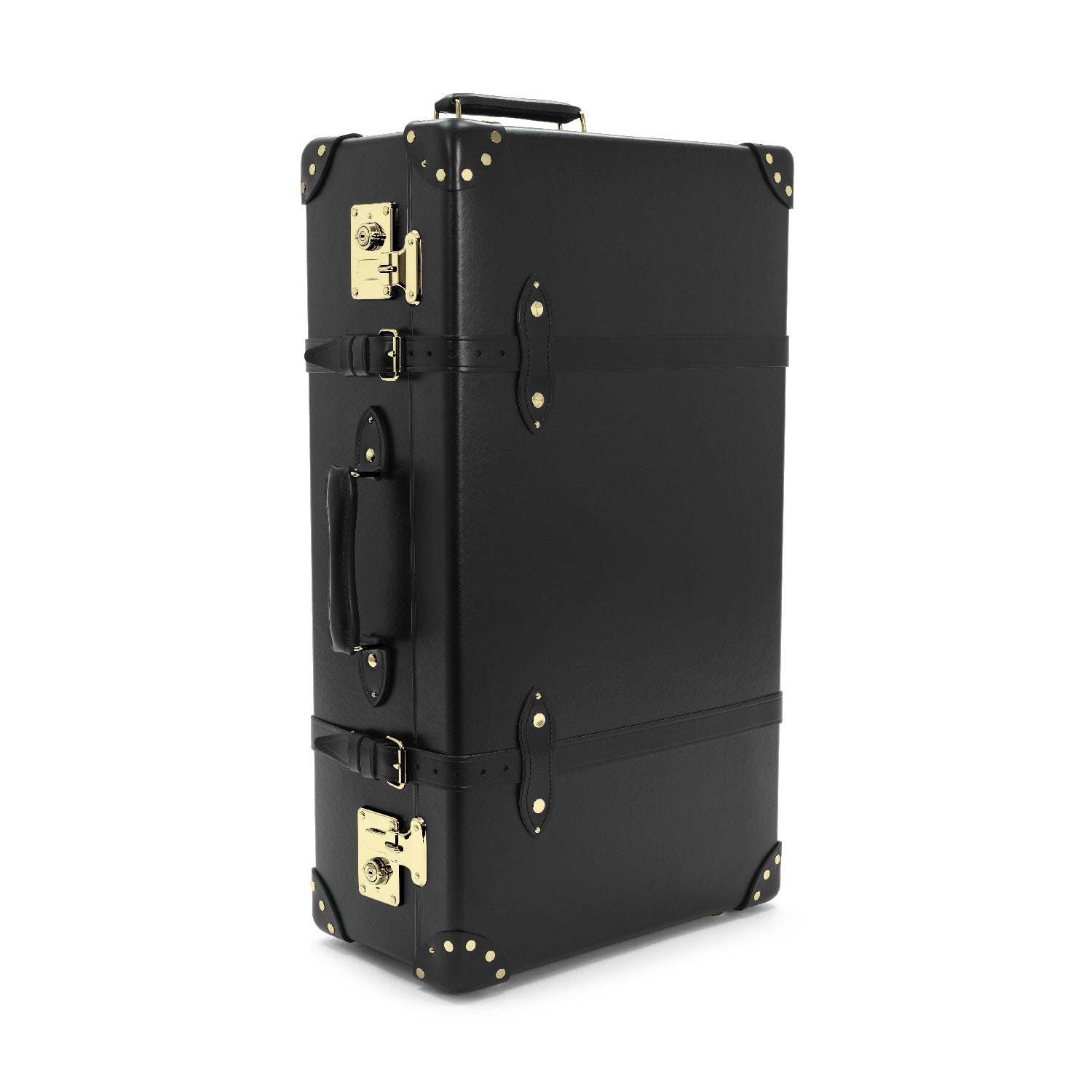 Centenary · Large Suitcase | Black/Black/Gold - GLOBE-TROTTER