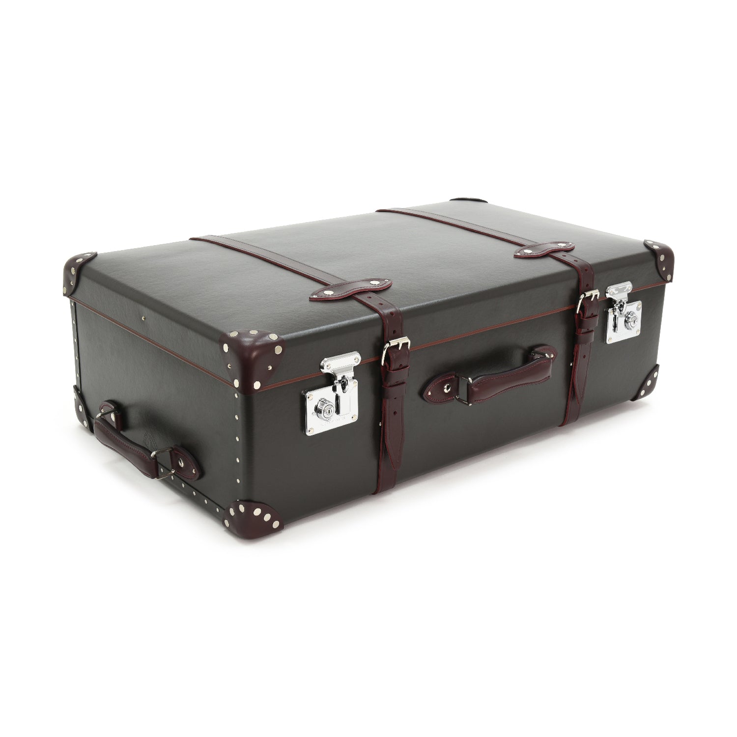 Centenary · Large Suitcase | Brown/Burgundy - GLOBE-TROTTER