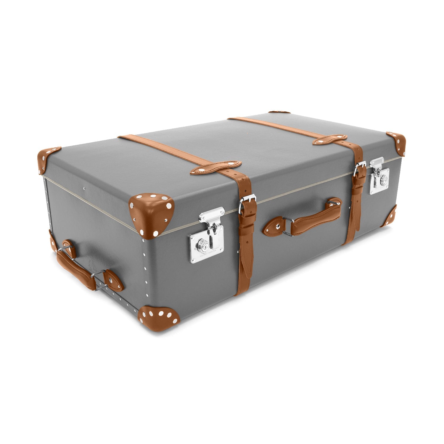 Centenary · Large Suitcase | Grey/Caramel - GLOBE-TROTTER
