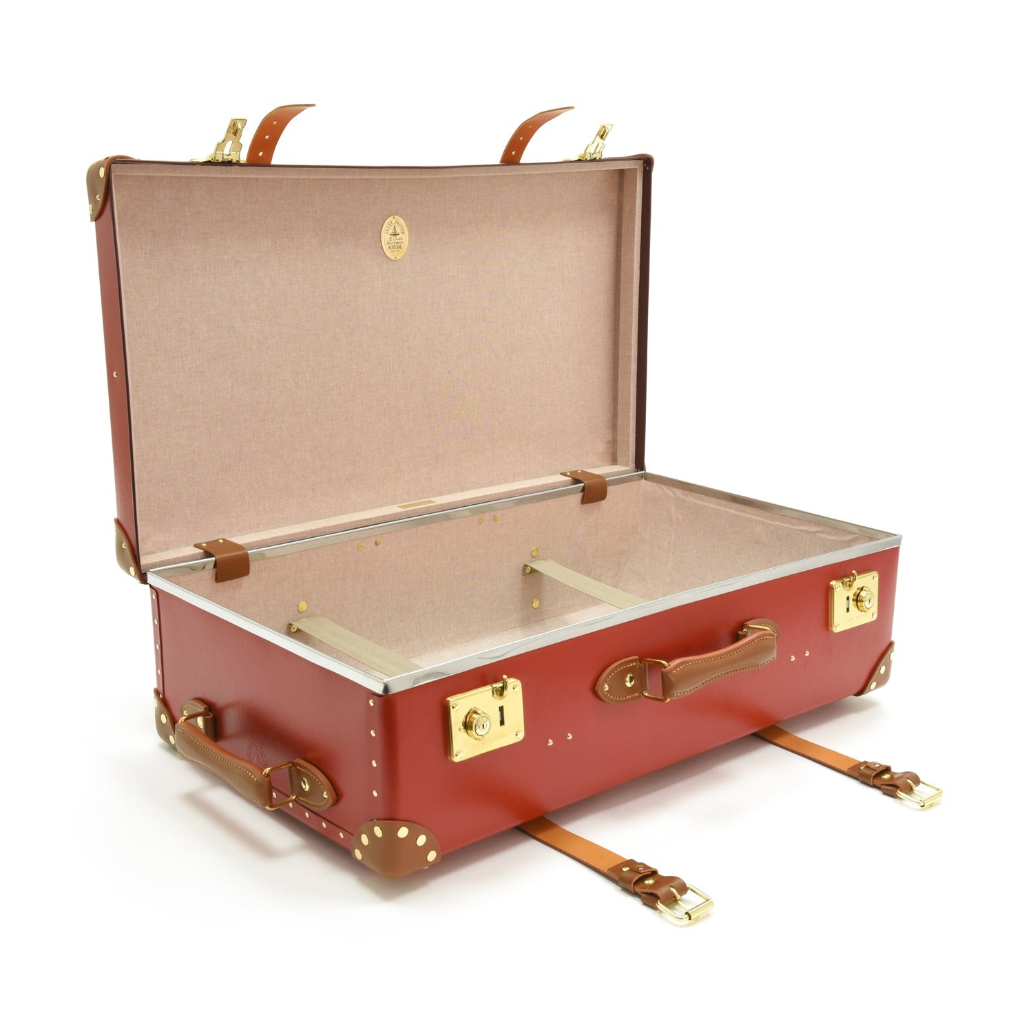 Centenary · Large Suitcase | Red/Caramel - GLOBE-TROTTER