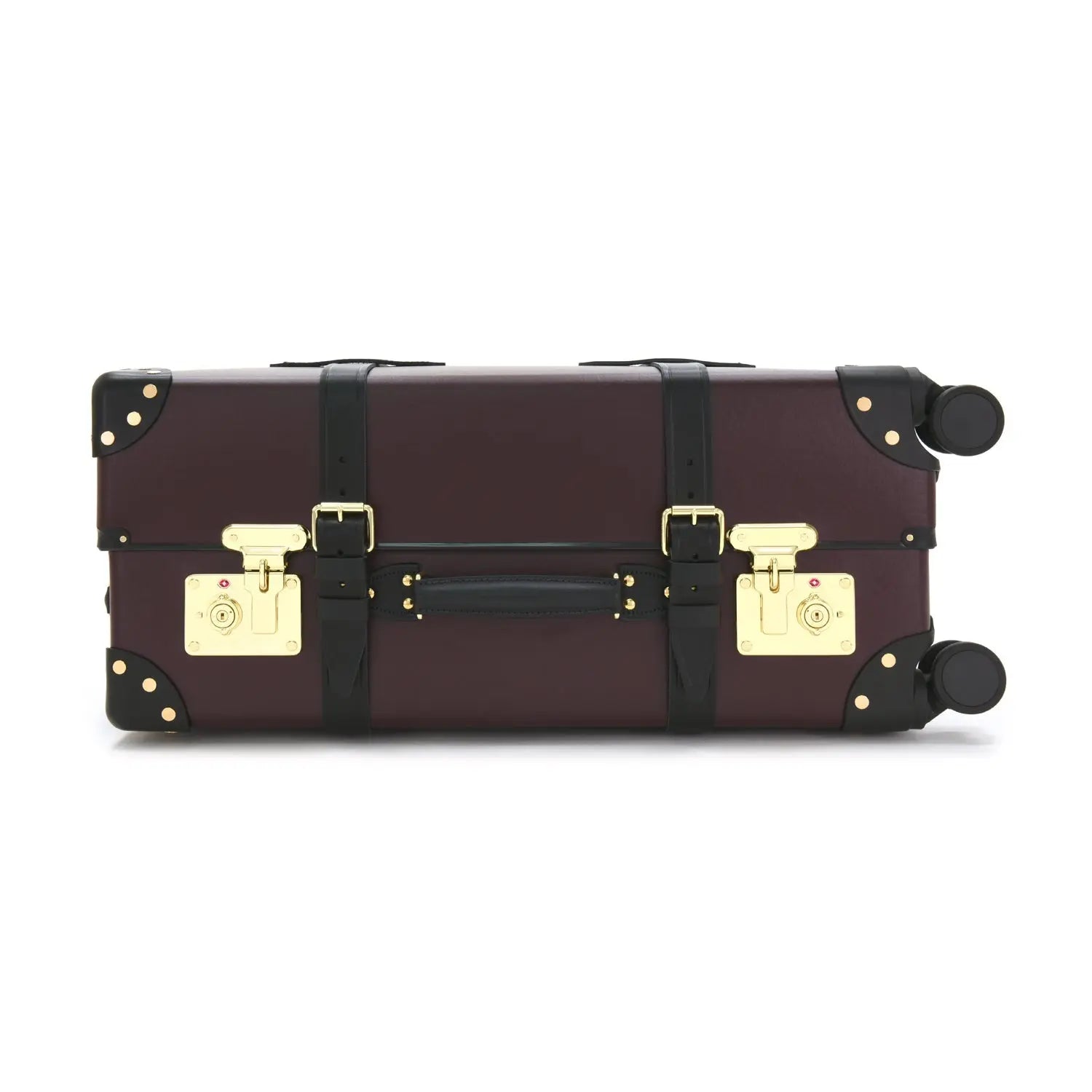 Centenary · Medium Check-In - 4 Wheels | Oxblood/Black - GLOBE-TROTTER