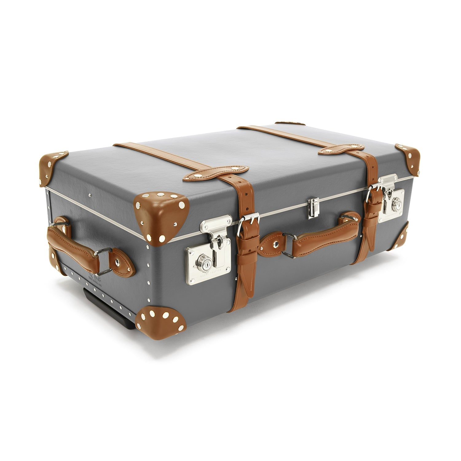 Centenary · Medium Check-In | Grey/Caramel - GLOBE-TROTTER