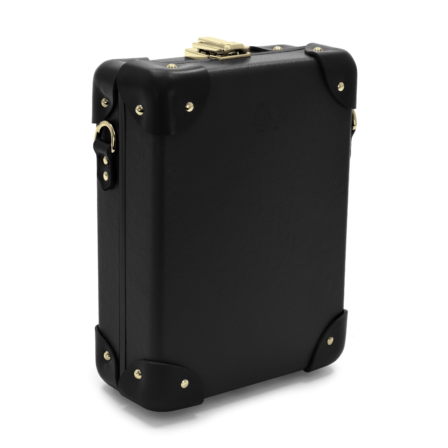 Centenary · Messenger Case | Black/Black/Gold - GLOBE-TROTTER