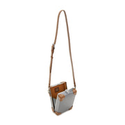 Centenary · Messenger Case | Grey/Caramel - GLOBE-TROTTER