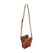 Centenary · Messenger Case | Red/Caramel - GLOBE-TROTTER