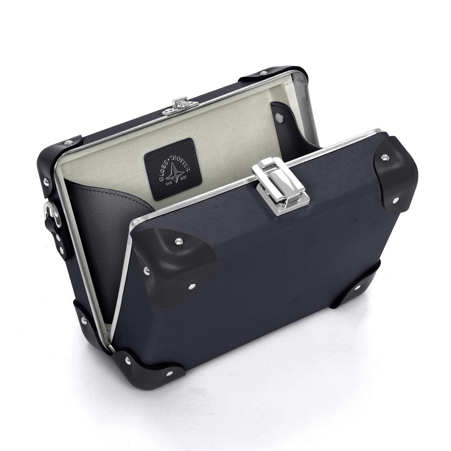 Centenary · Miniature Case | Navy/Navy - GLOBE-TROTTER