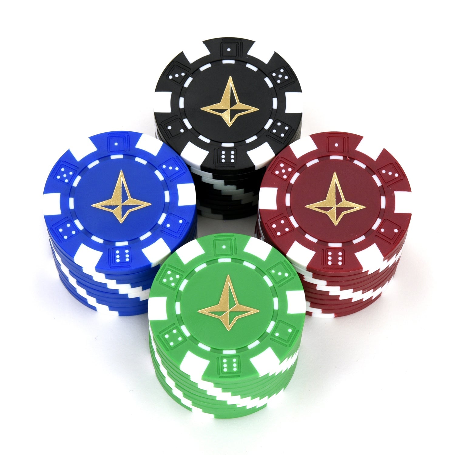 Centenary · Poker Set | Navy/Red - GLOBE-TROTTER