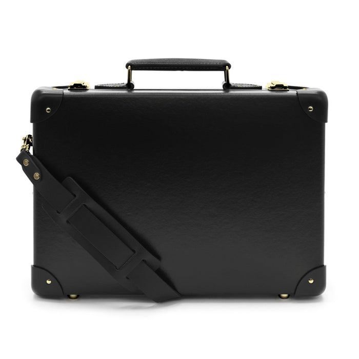 Centenary · Small Attaché | Black/Black/Gold - GLOBE-TROTTER