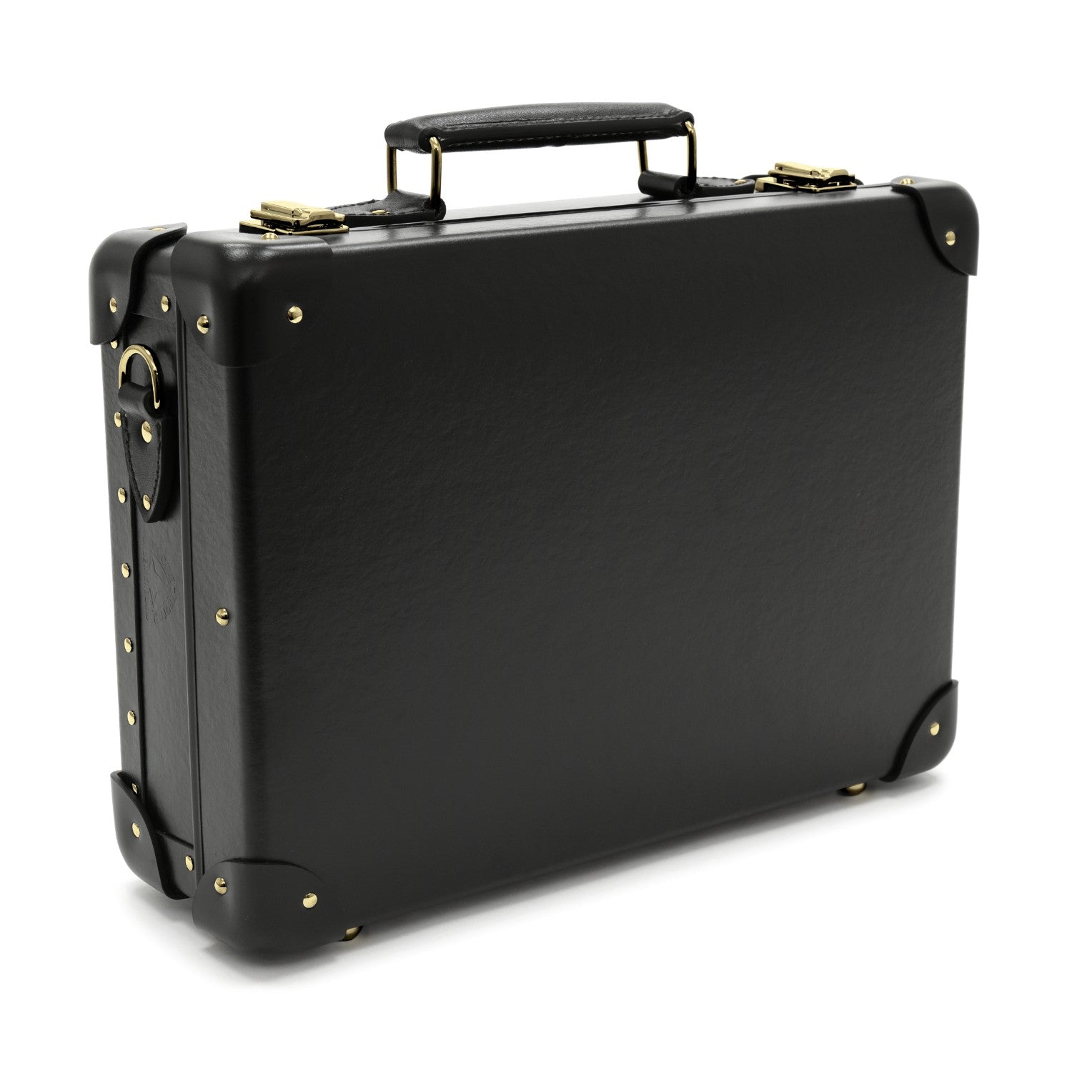 Centenary · Small Attaché | Black/Black/Gold - GLOBE-TROTTER