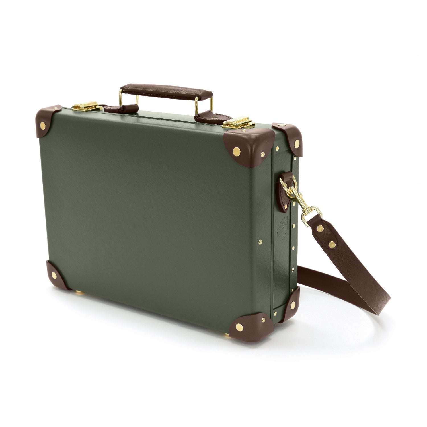 Centenary · Small Attaché | Green/Brown - GLOBE-TROTTER