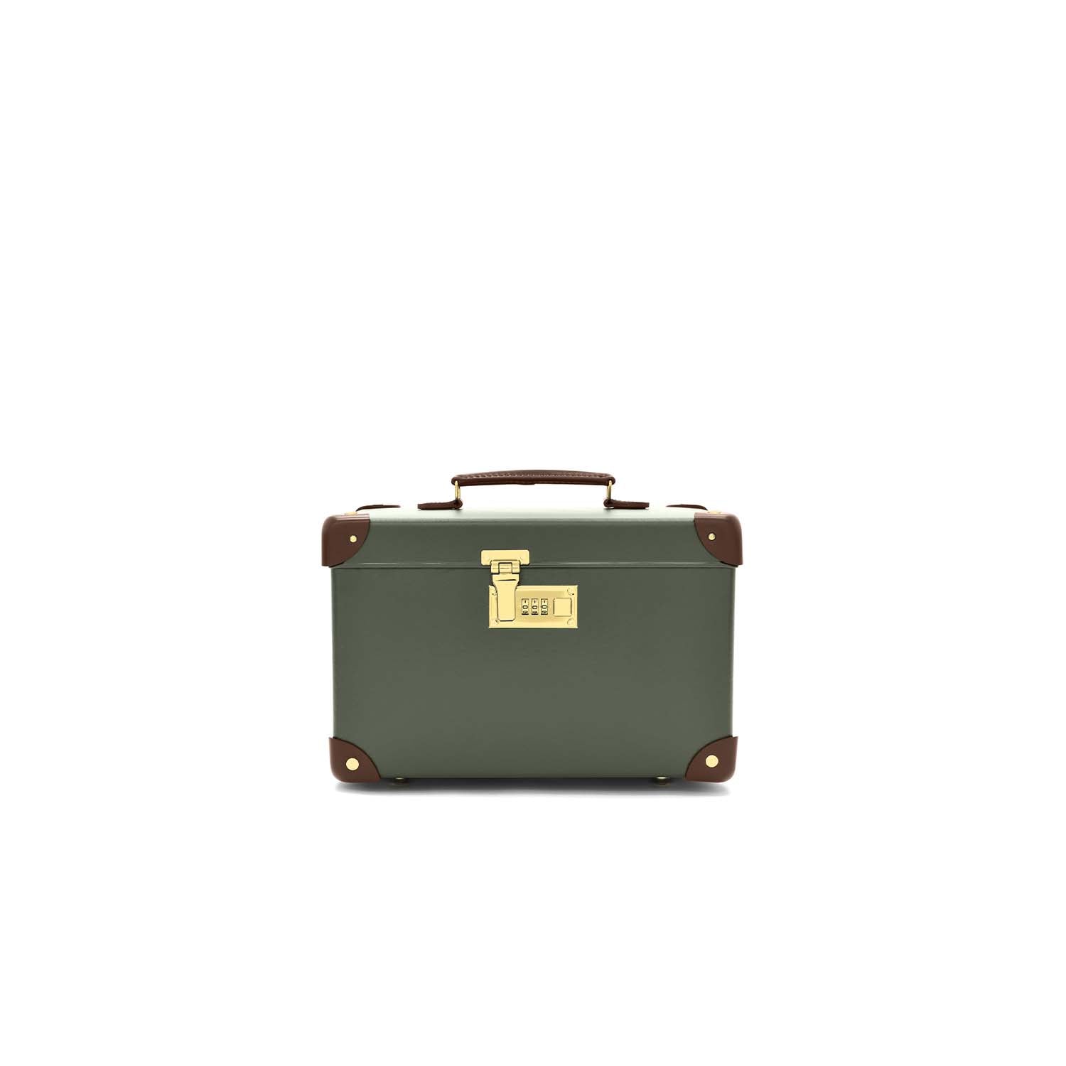 Centenary · Vanity Case | Green/Brown - GLOBE-TROTTER