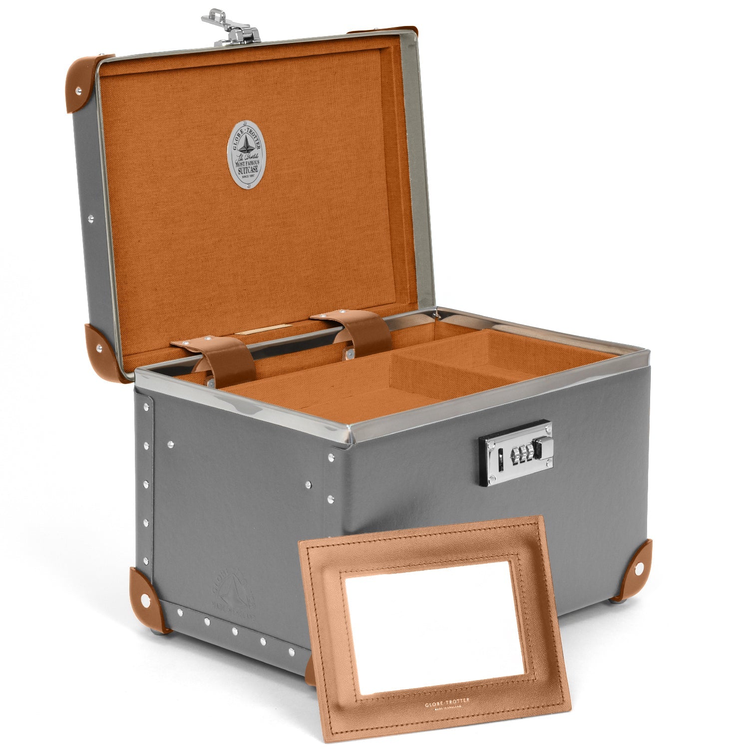 Centenary · Vanity Case | Grey/Caramel - GLOBE-TROTTER