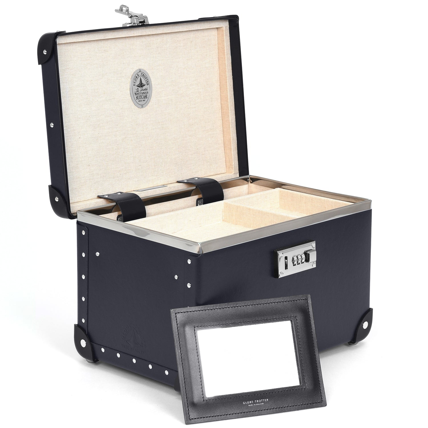 Centenary · Vanity Case | Navy/Navy - GLOBE-TROTTER