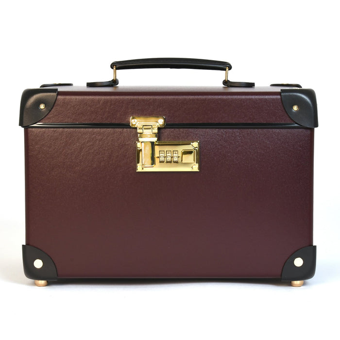 Centenary Vanity Case Oxblood Black Globe Trotter