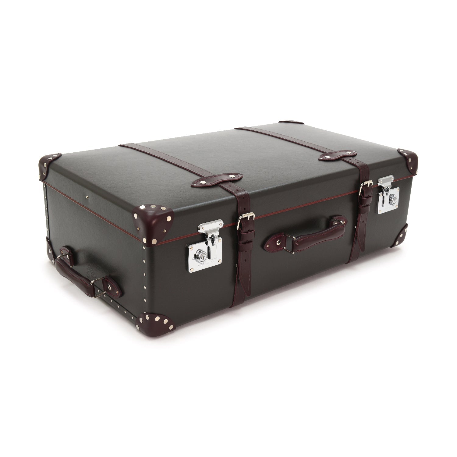 Centenary · XL Suitcase | Brown/Burgundy - GLOBE-TROTTER