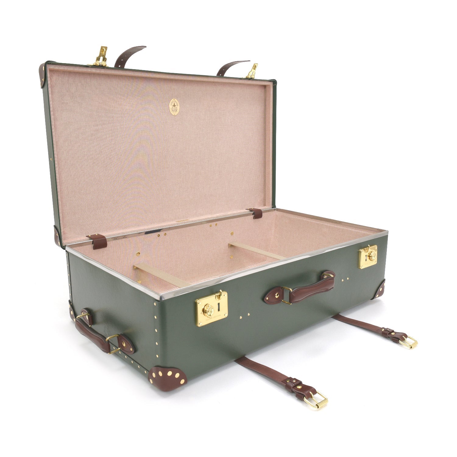 Centenary · XL Suitcase | Green/Brown - GLOBE-TROTTER