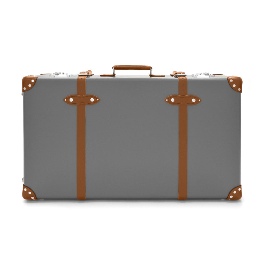 Centenary · XL Suitcase - 2 Wheels | Grey/Caramel/Chrome – first image