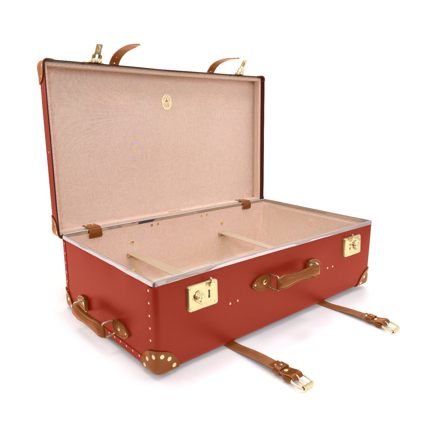 Centenary · XL Suitcase | Red/Caramel - GLOBE-TROTTER