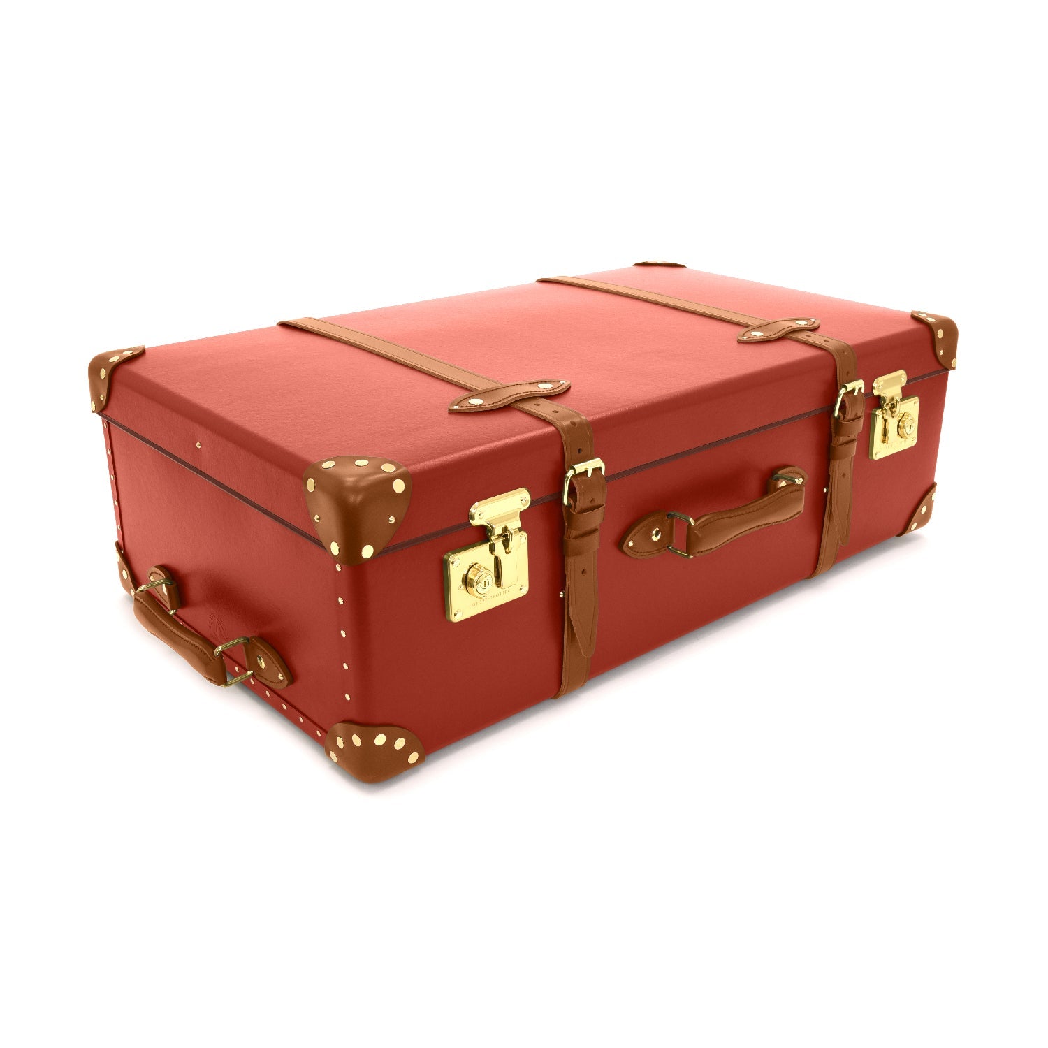 Centenary · XL Suitcase | Red/Caramel - GLOBE-TROTTER