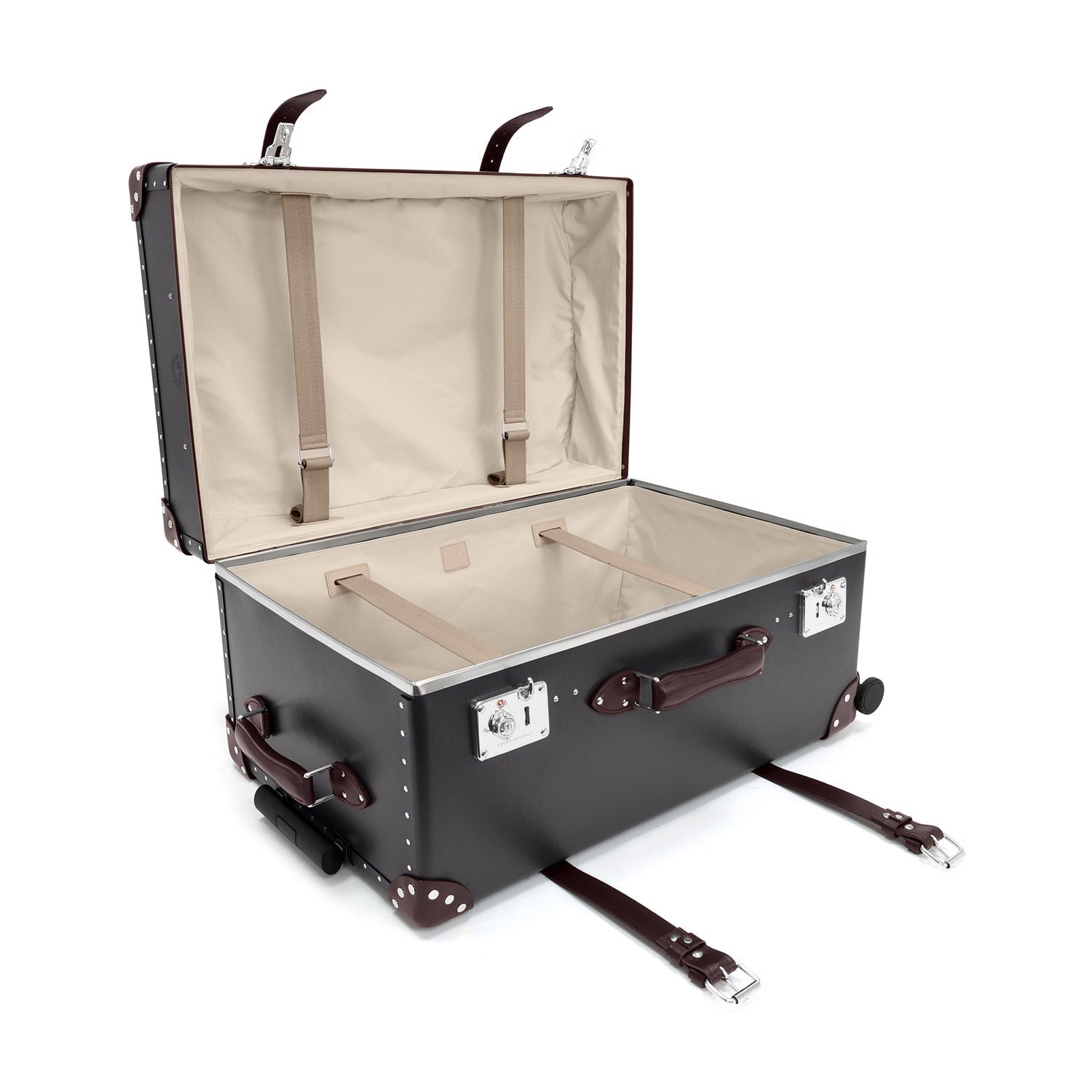 Centenary · XL Trunk | Brown/Burgundy - GLOBE-TROTTER
