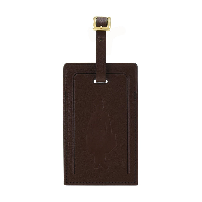 GOLF le FLEUR* · Luggage Tag | Brown - GLOBE-TROTTER