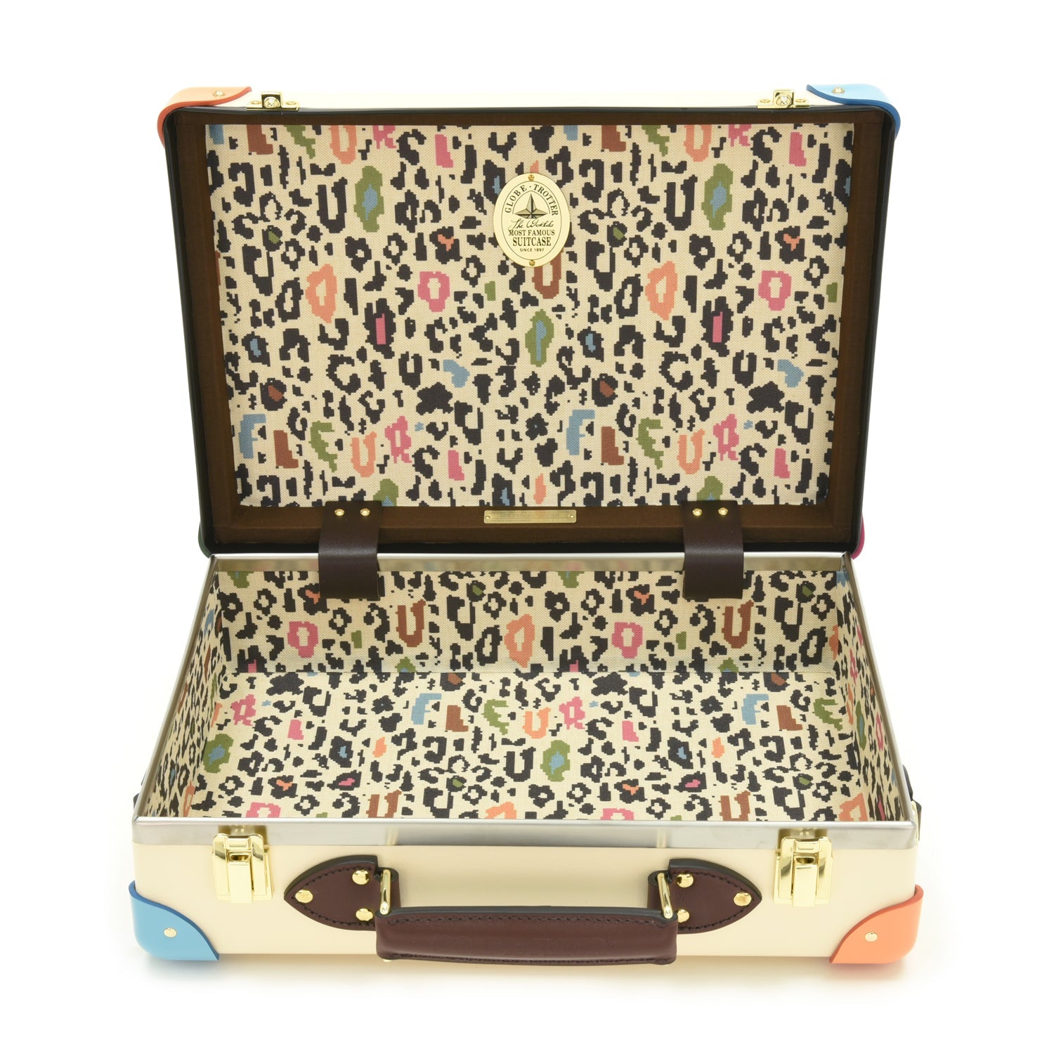 GOLF le FLEUR* · Small Attaché | Ivory/Multi - GLOBE-TROTTER