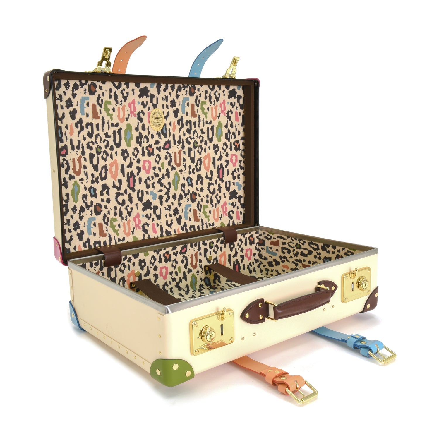 GOLF le FLEUR* · Suitcase | Ivory/Multi - GLOBE-TROTTER