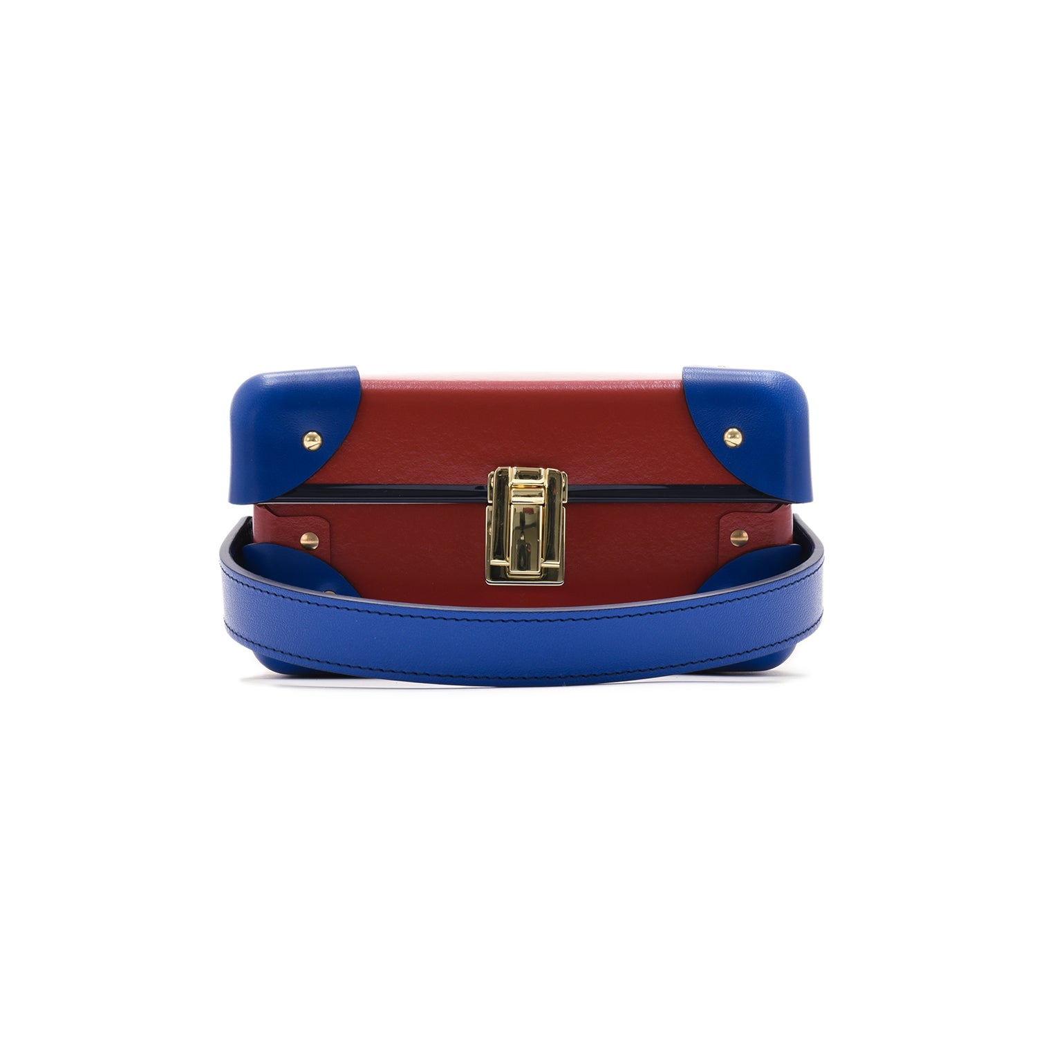 PEANUTS · 6-Slot Watch Case | Red/Blue