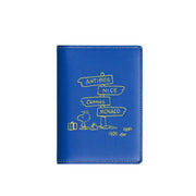 PEANUTS · Passport Cover | Blue - GLOBE-TROTTER