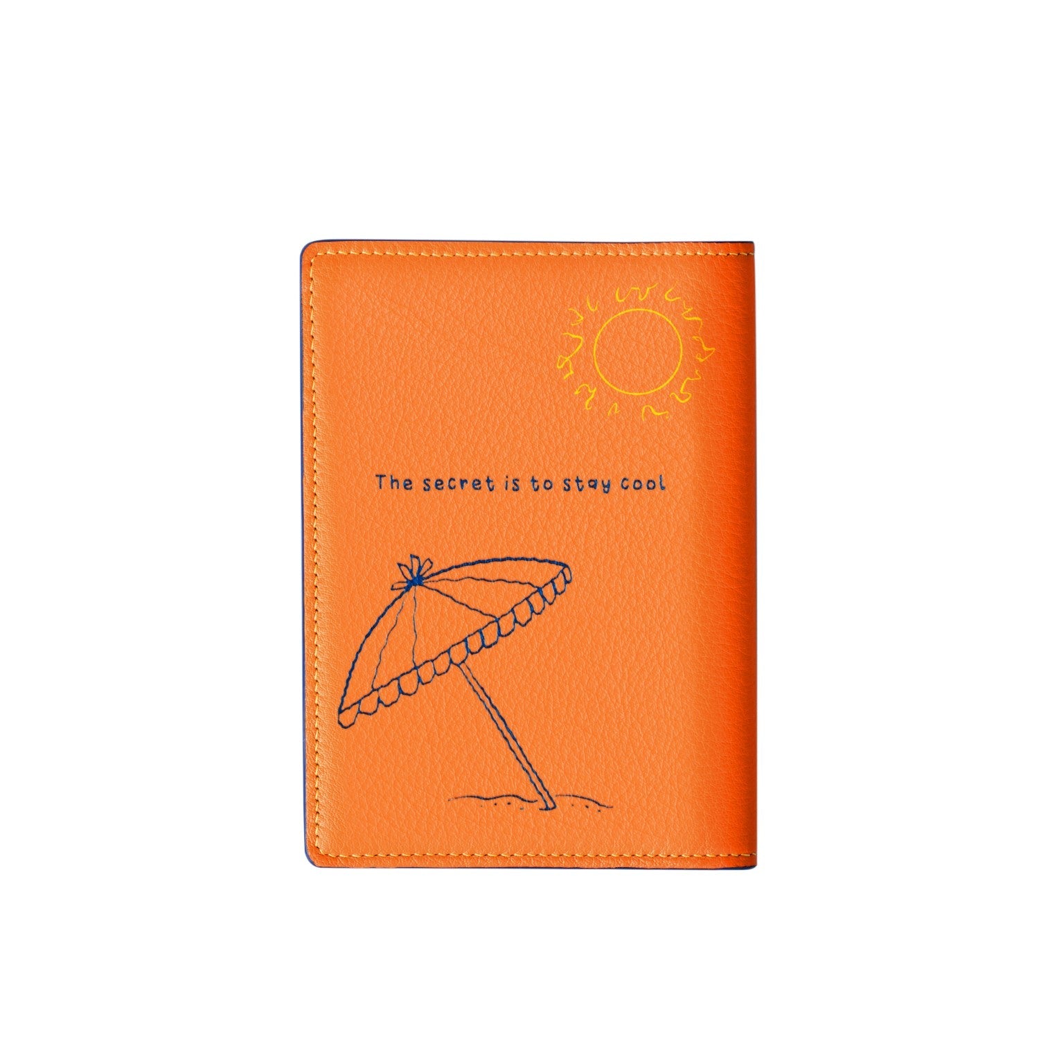 PEANUTS · Passport Cover | Orange - GLOBE-TROTTER