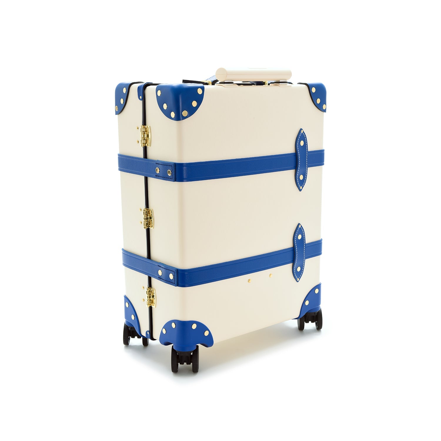 Palm Springs · Carry-On - 4 Wheels | Ivory/Cobalt/Gold - GLOBE-TROTTER
