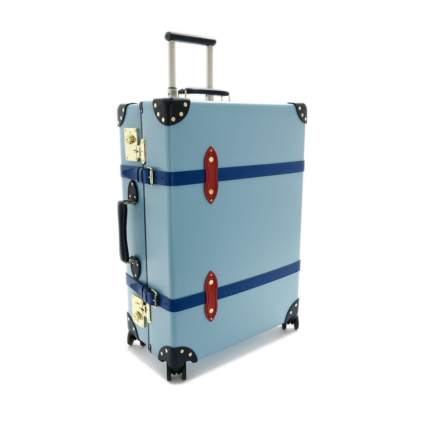 Peanuts · Large Check-In - 4 Wheels | Pastel Blue/Red/Gold