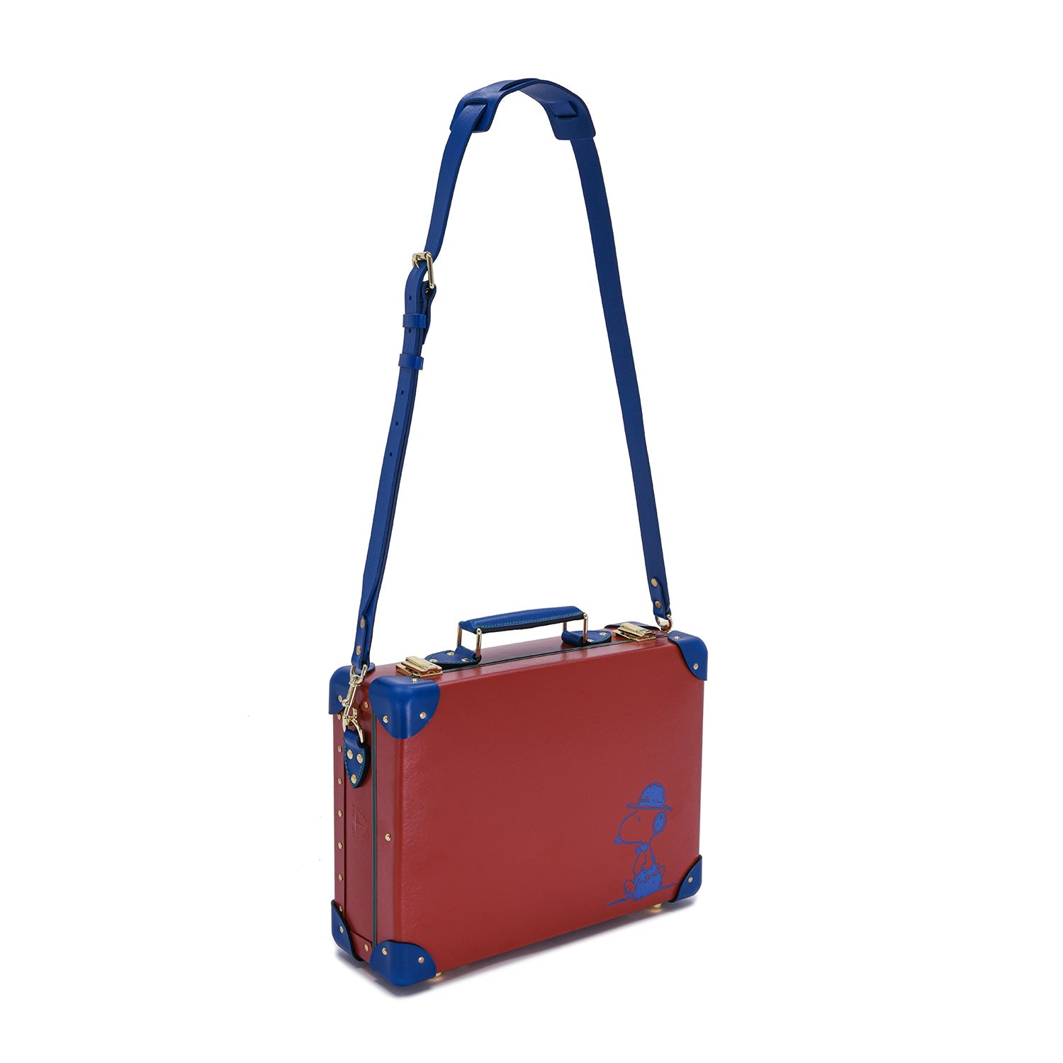 Peanuts · Small Attaché | Red/Blue - GLOBE-TROTTER