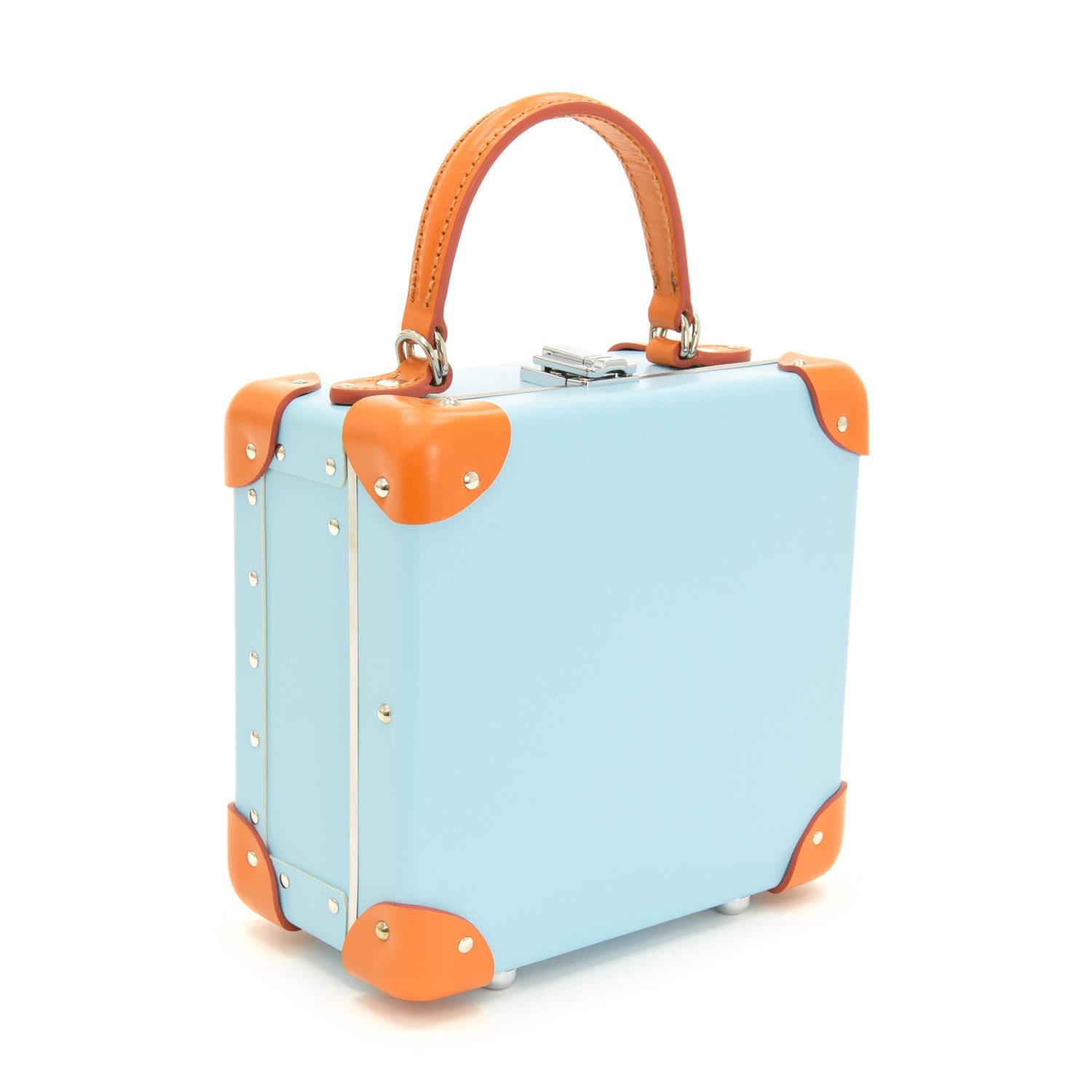 Pop · London Square | Pastel Blue/Pumpkin - GLOBE-TROTTER