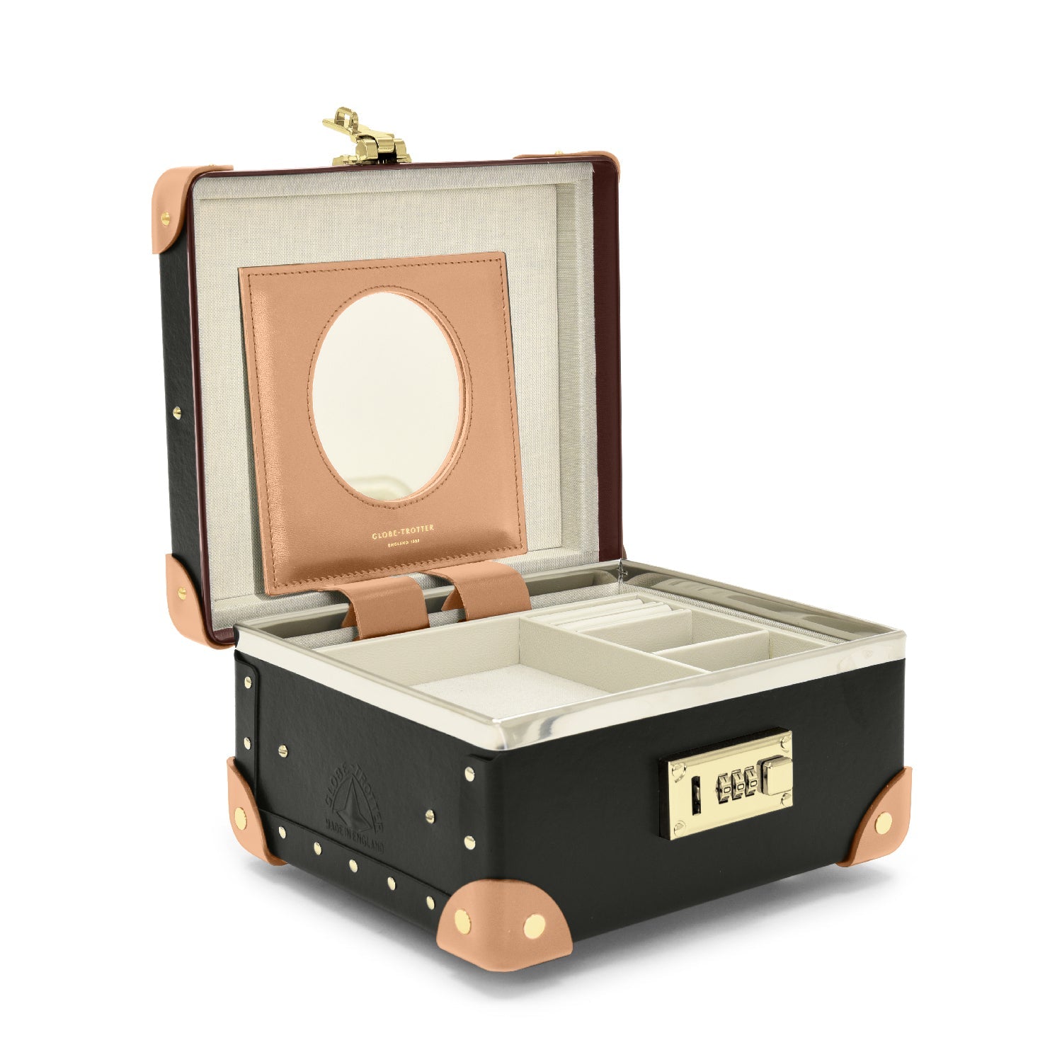 Safari · Jewellery Case | Brown/Natural - GLOBE-TROTTER