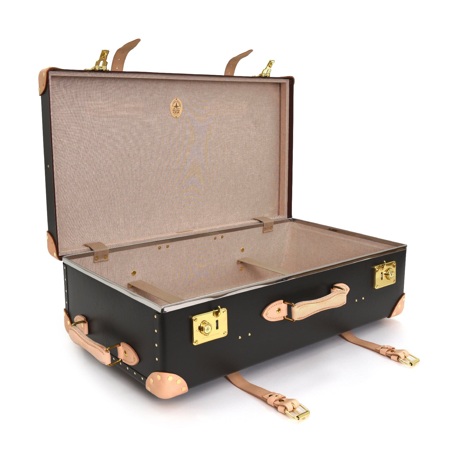 Safari · Large Check-In | Brown/Natural - GLOBE-TROTTER