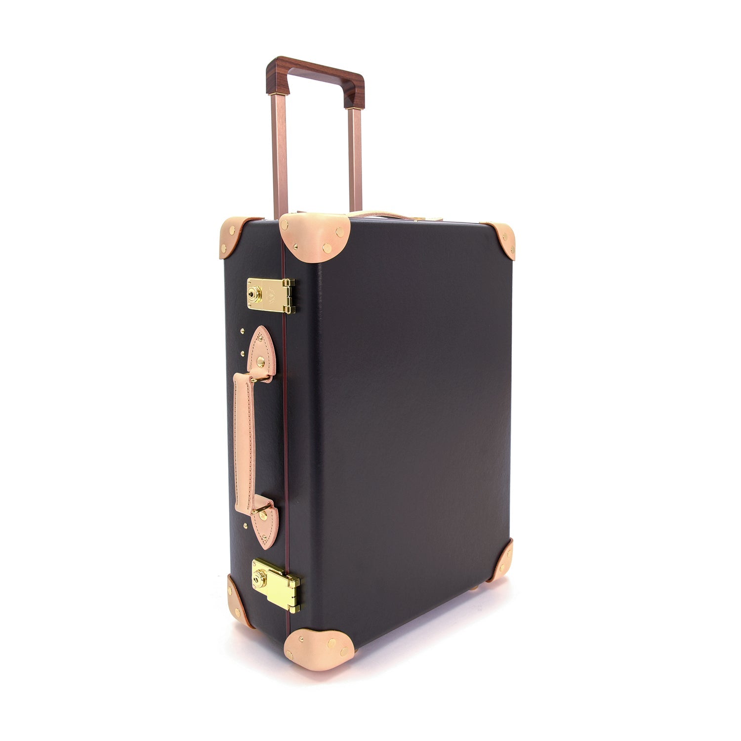 Small Carry-On Suitcase | Brown/Natural | Globe-Trotter
