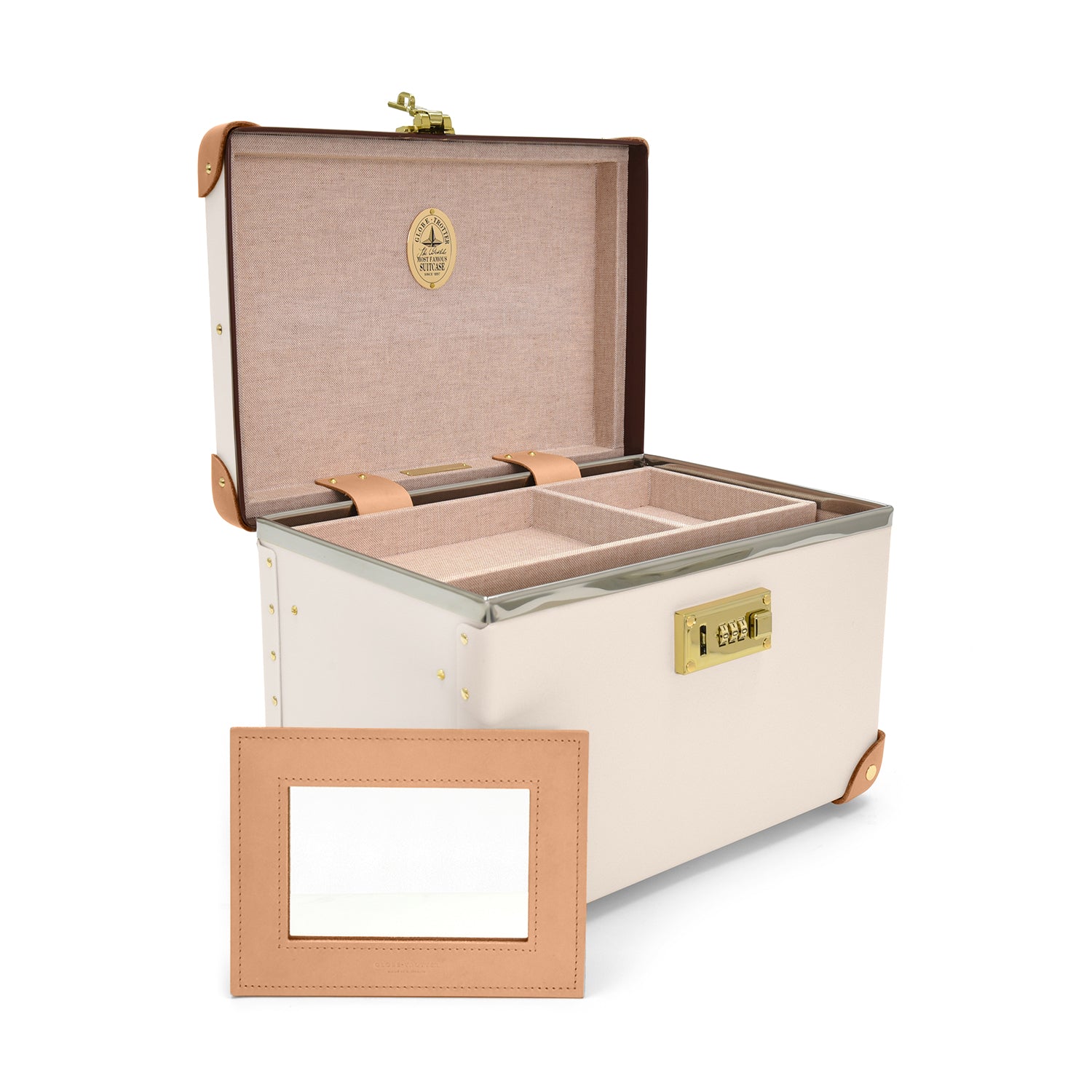 Safari · Vanity Case | Ivory/Natural - GLOBE-TROTTER