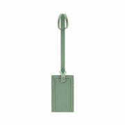 The London Square Collection · Luggage Tag | Sage/Chrome - GLOBE-TROTTER