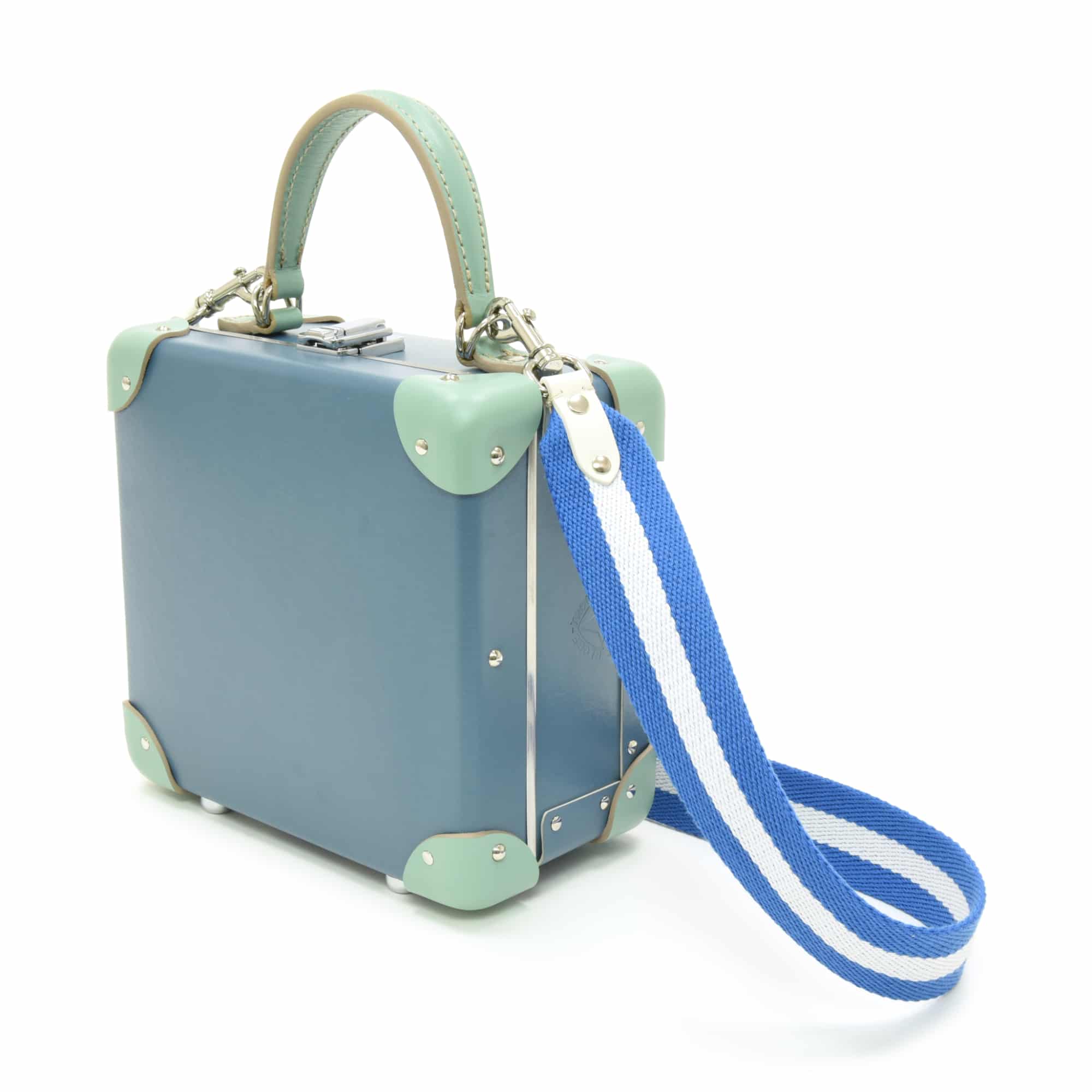 The London Square Collection · Shoulder Strap | Royal Blue/White - GLOBE-TROTTER